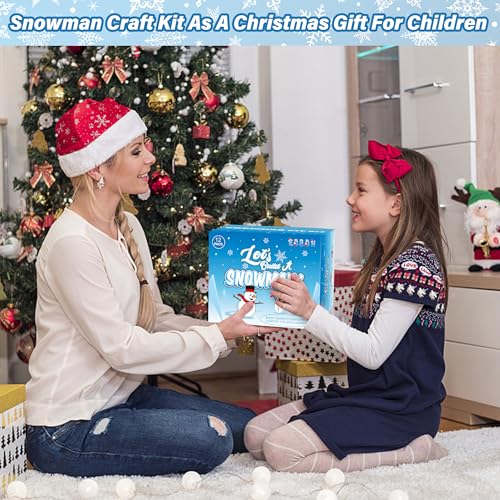 48 Pack Snowman Kit Christmas Crafts DIY Toys Kit T362
