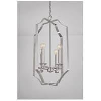4 Light Foyer Brushed Nickel Q11087
