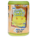 Scratch-Free Scrubbing Sponge, Yellow, Polymer Foam D72616