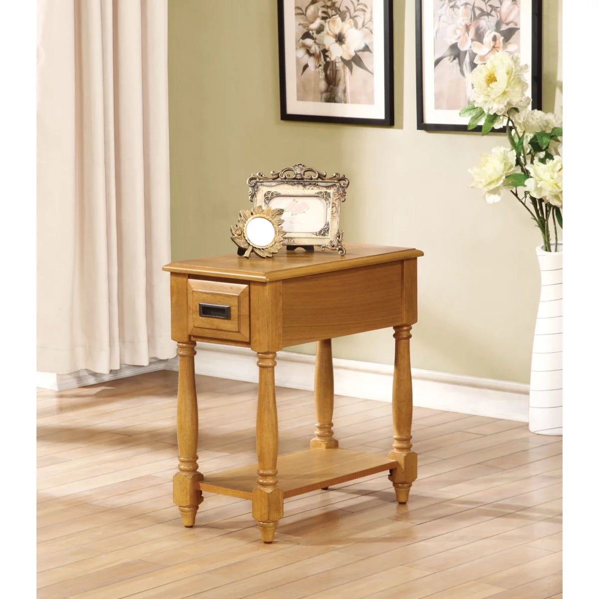 Side Table Light Oak Brown P645713