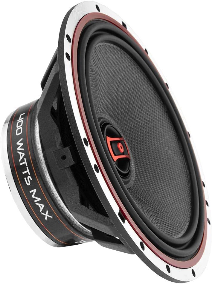 6.5-Inch 3-OHMS Car Coaxial Speaker 400 WATTS Max Set of 2 D362