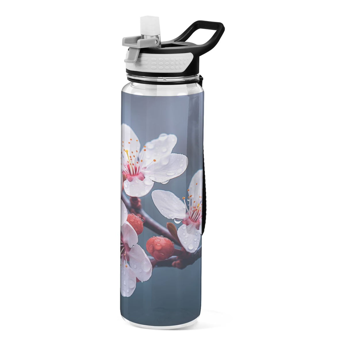 Clear 32oz Tritan Water Bottle with Straw T33912