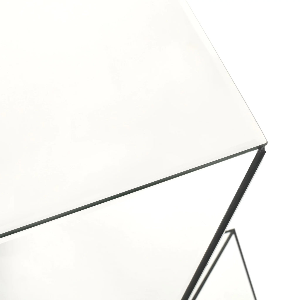 Mirrored Side Table P2132