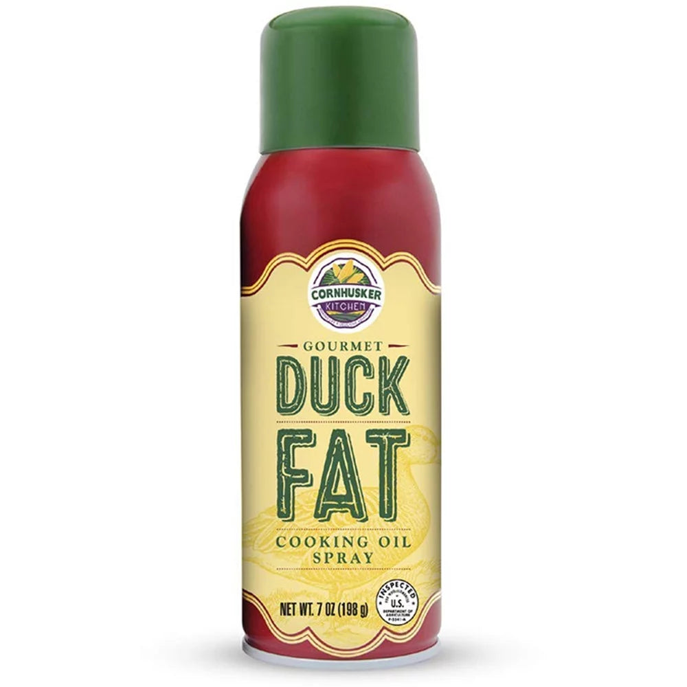 Duck Fat Spray Cooking Oil 4 Pack with Oven Mitt Q2061