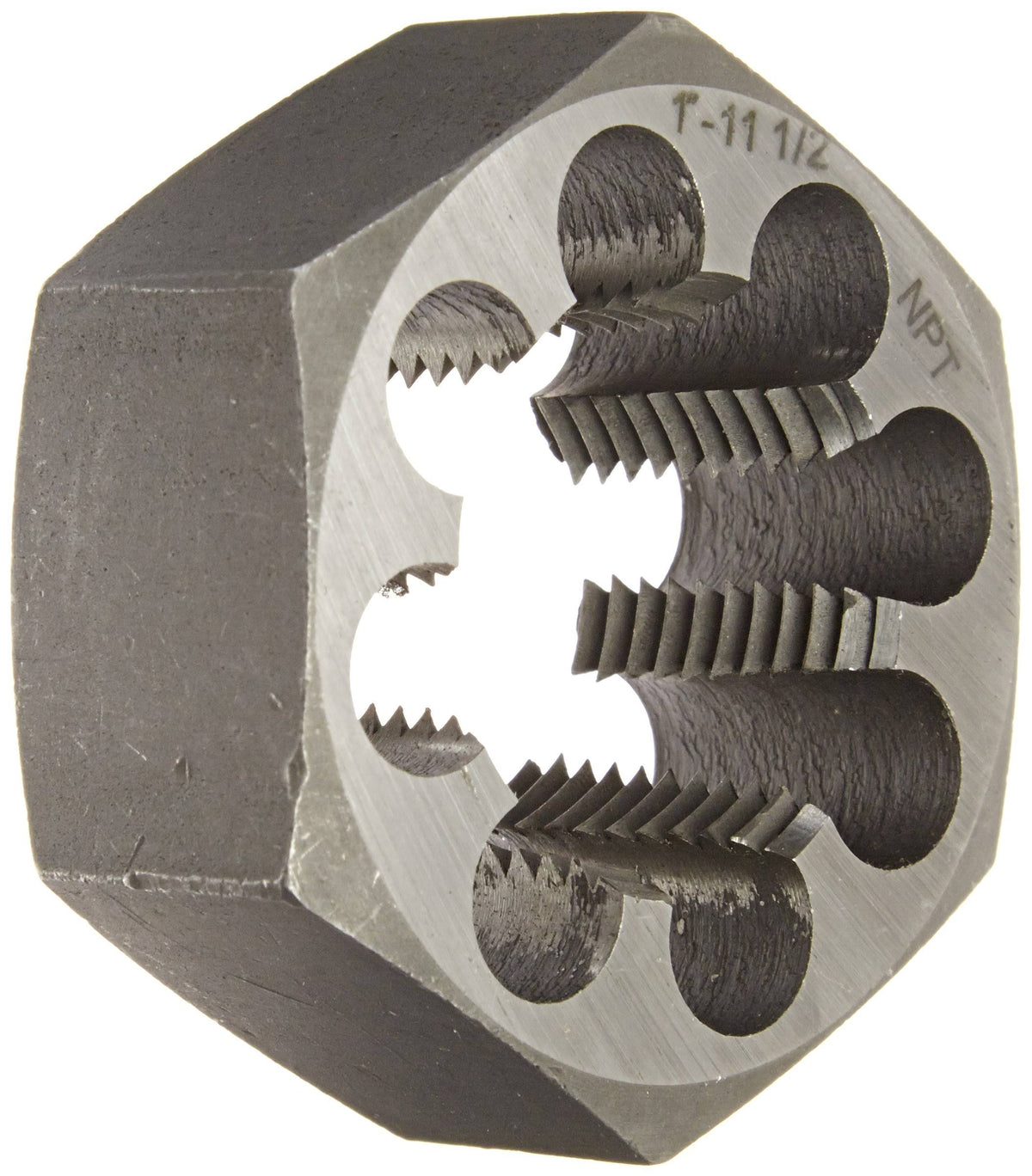 1-11-1/2 NPT Carbon Steel Hex Pipe Die N8559