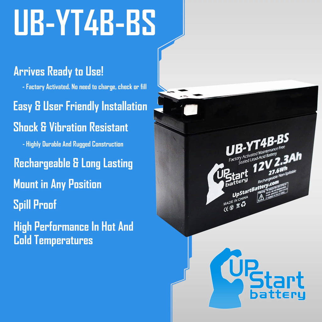 12V 2.3Ah Maintenance Free Motorcycle Battery G800