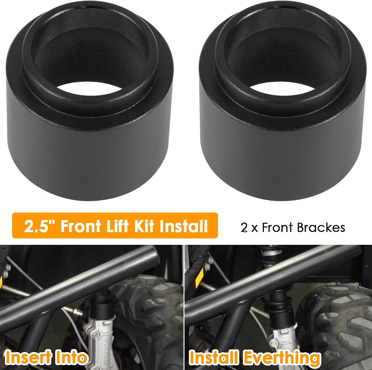 2.5'' Lift Kit UTV Front & Rear Suspension Pack of 2 S348626