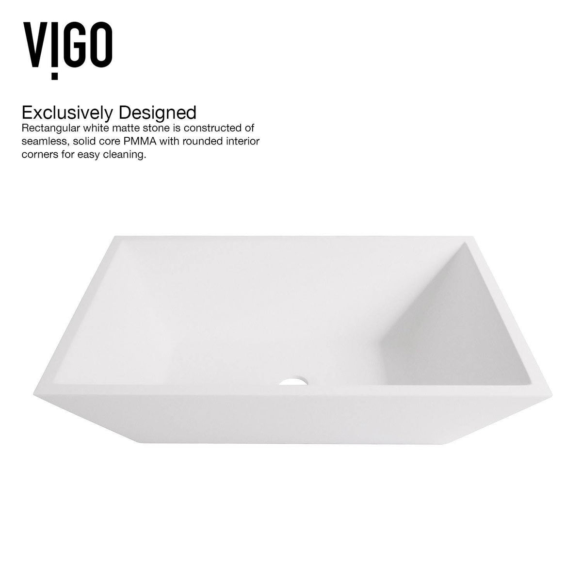 Matte Stone Vessel Bathroom Sink Set with Wall Mount Faucet in Matte Black Z68792