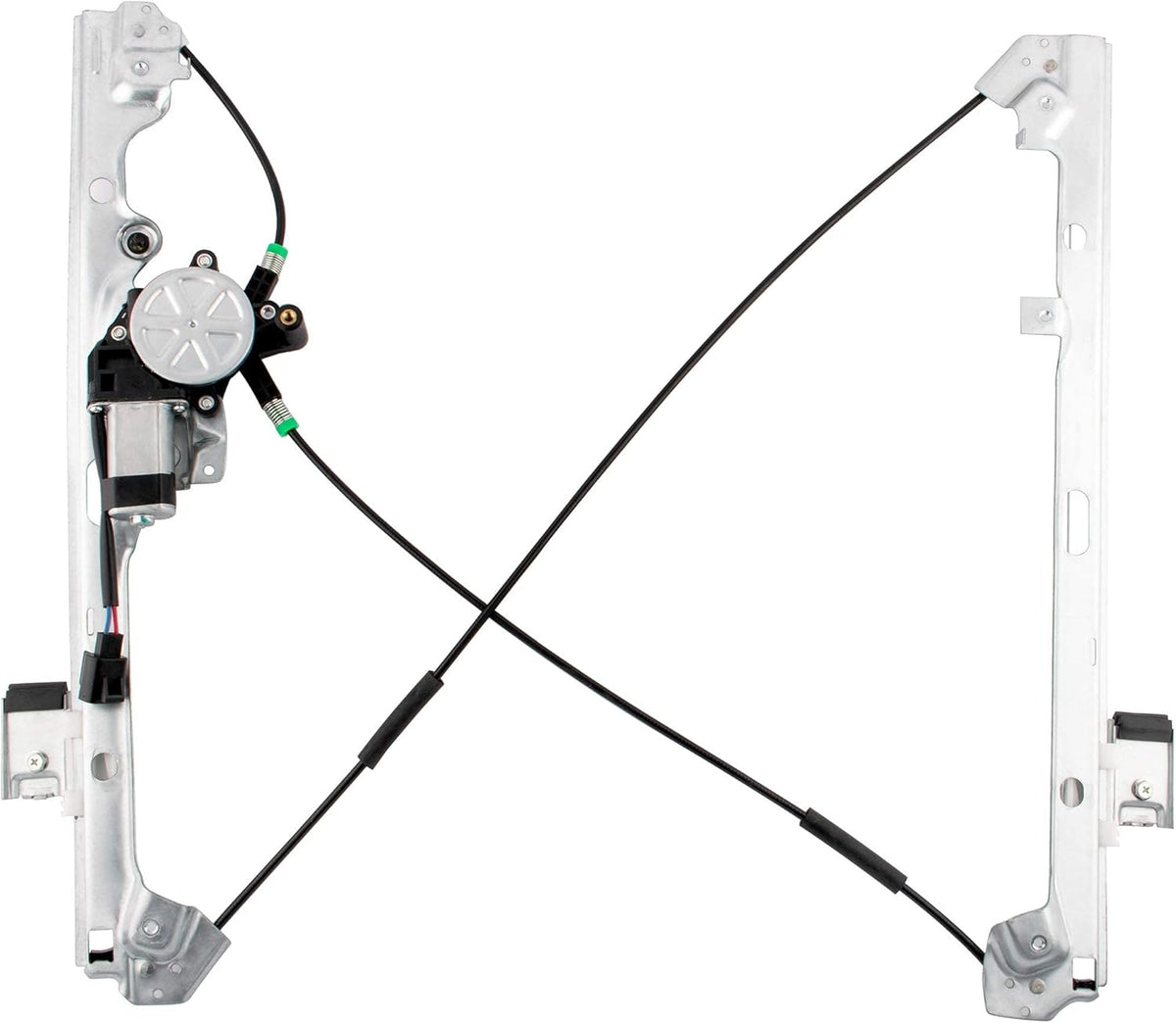 Power Window Regulator with Motor Compatible with Chevy Silverado Tahoe GMC Yukon XL Sierra Escalade Pickup Truck SUV 2002-2006 Pack of 2 L326
