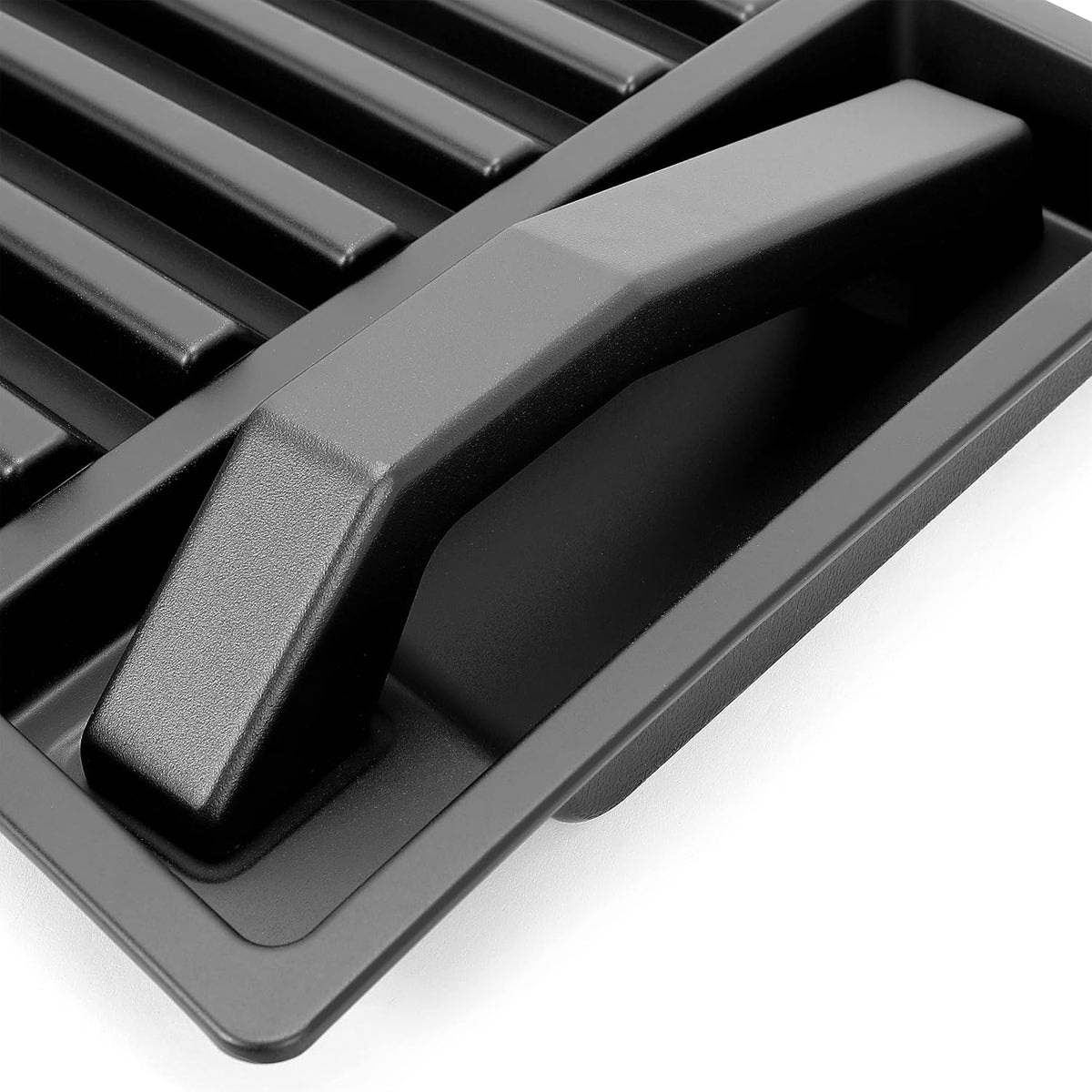 Black Aluminum Hood Vent Grille Handles Q286