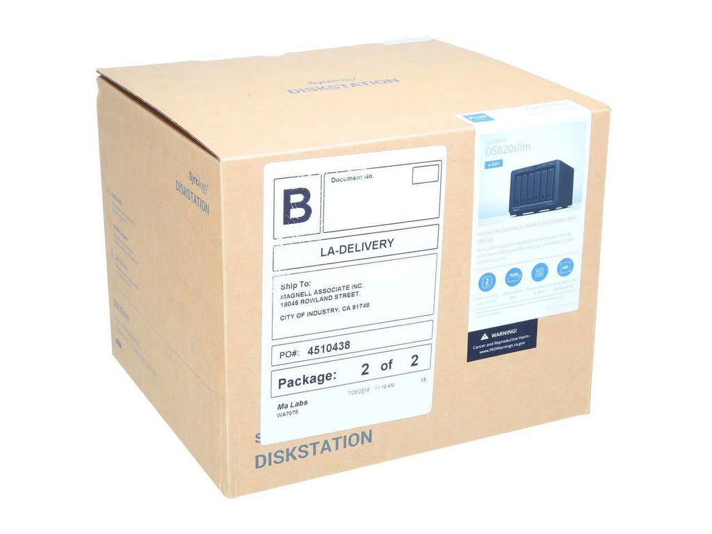 6 Bay Desktop NAS S722