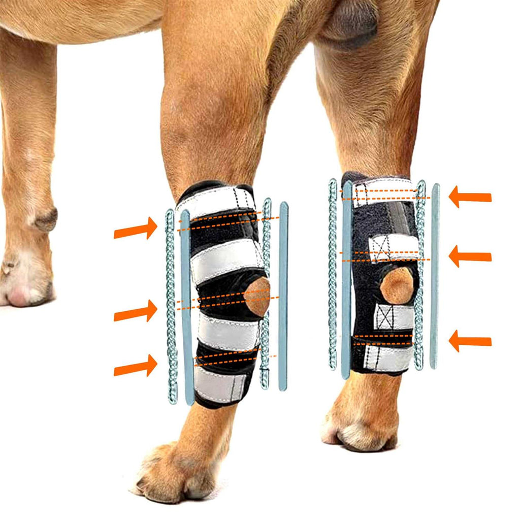 3-in-1 Dog Rear Leg Support Splint Braces R5640
